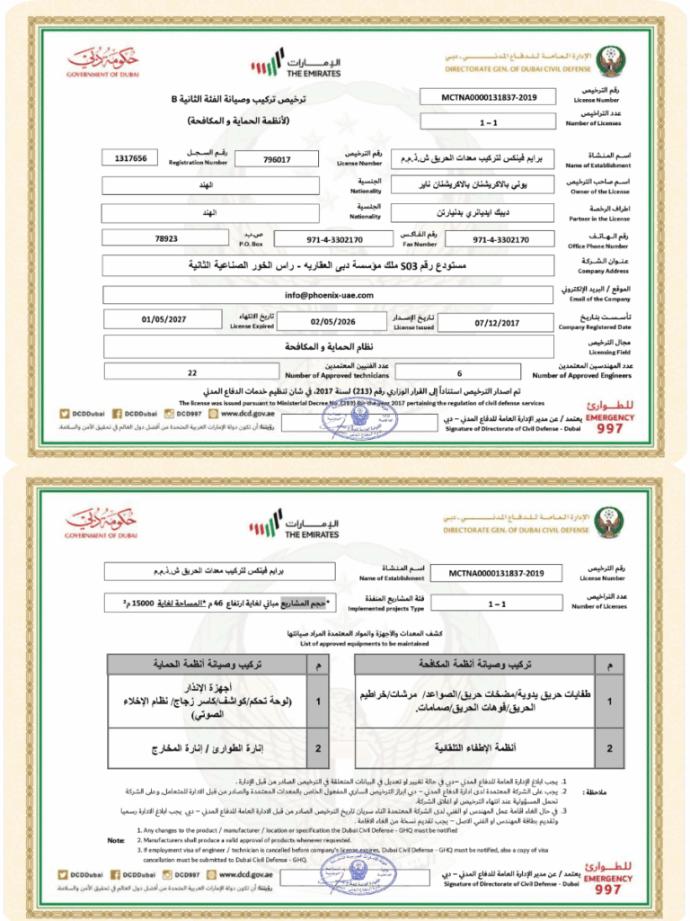 DCD-Approved AMC Certificat